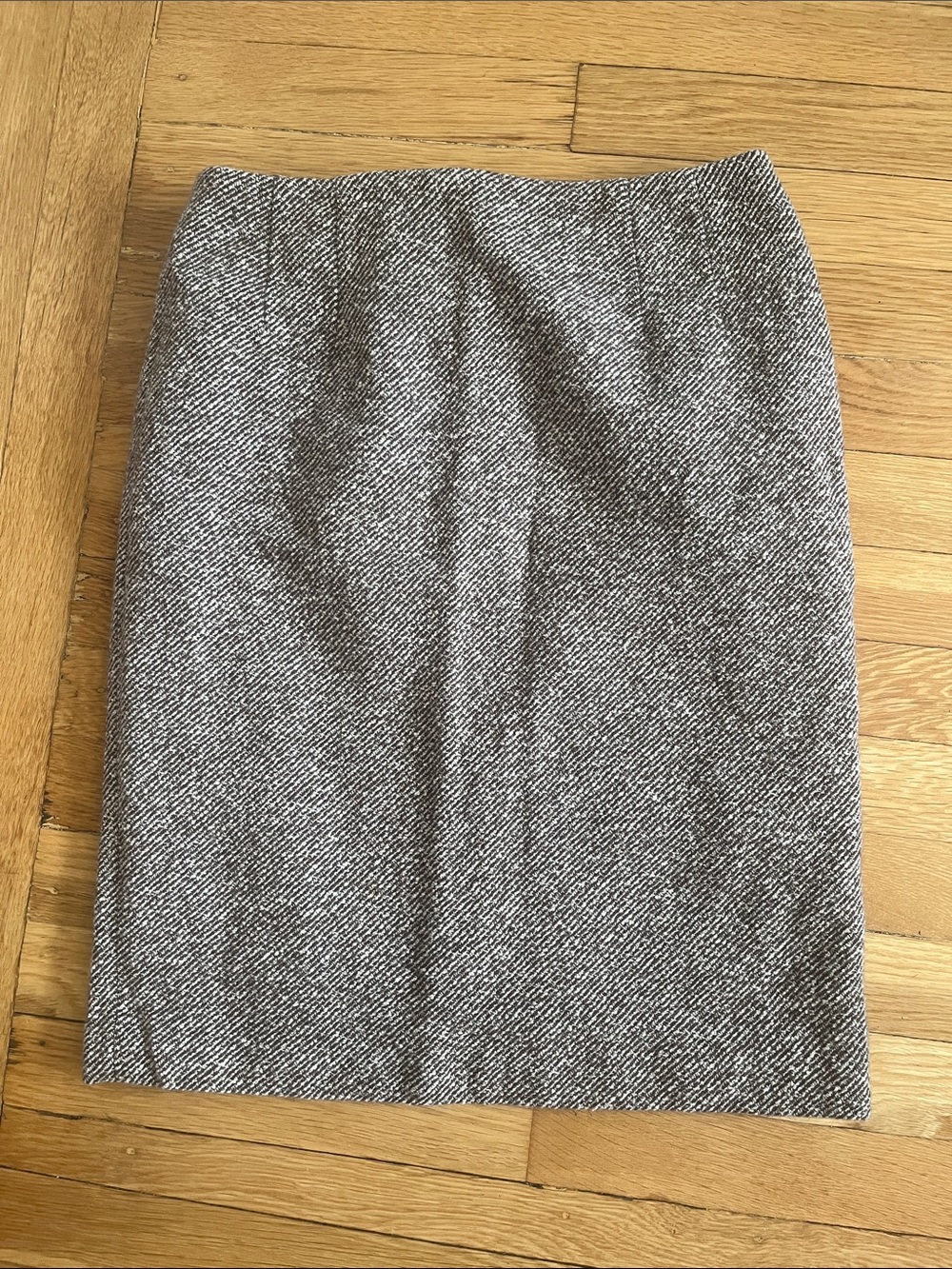 Talbots Gray Tweed Pencil Skirt
